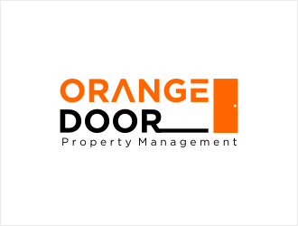 Orange Door Property Management  logo design by bunda_shaquilla