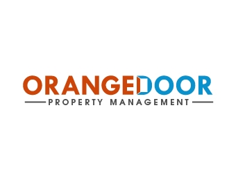 Orange Door Property Management  logo design by shravya
