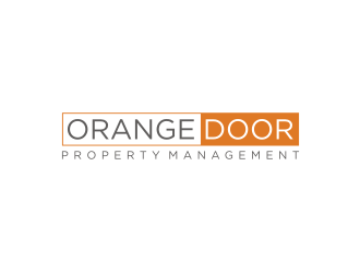 Orange Door Property Management  logo design by RatuCempaka