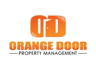 Orange Door Property Management  logo design by chuckiey