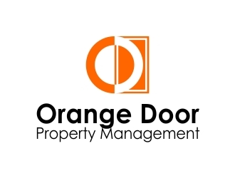 Orange Door Property Management  logo design by monster96