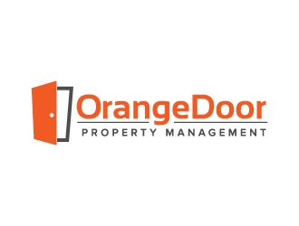 Orange Door Property Management  logo design by jaize