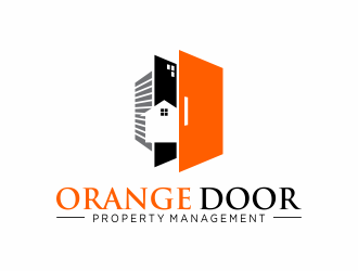 Orange Door Property Management  logo design by agus