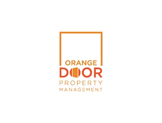 Orange Door Property Management  logo design by wongndeso