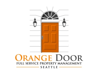 Orange Door Property Management  logo design by aRBy