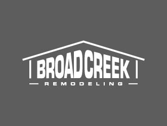 Broad Creek Remodeling logo design by maserik