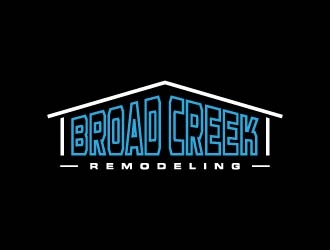 Broad Creek Remodeling logo design by maserik