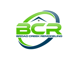 Broad Creek Remodeling logo design by Barkah