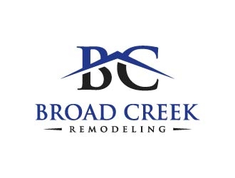 Broad Creek Remodeling logo design by maserik
