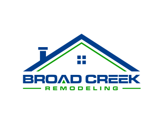 Broad Creek Remodeling logo design by ammad