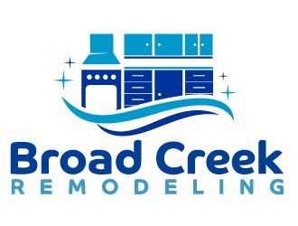 Broad Creek Remodeling logo design by AamirKhan