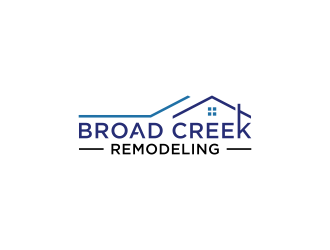 Broad Creek Remodeling logo design by checx
