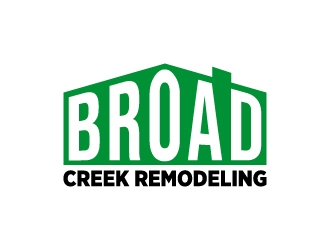 Broad Creek Remodeling logo design by mewlana