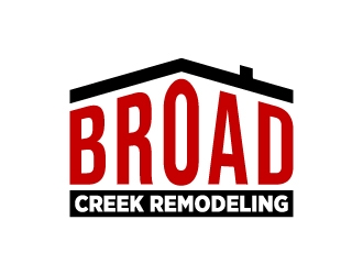 Broad Creek Remodeling logo design by mewlana