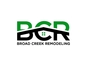 Broad Creek Remodeling logo design by mewlana