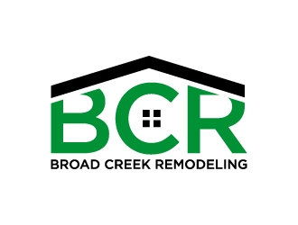 Broad Creek Remodeling logo design by mewlana
