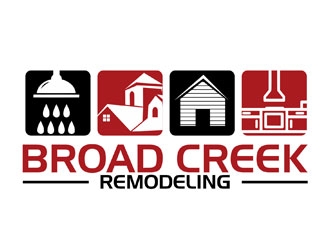 Broad Creek Remodeling logo design by creativemind01