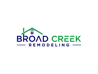 Broad Creek Remodeling logo design by Devian