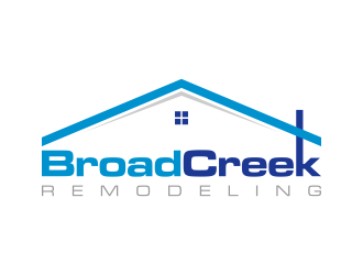 Broad Creek Remodeling logo design by brandshark
