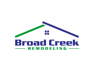 Broad Creek Remodeling logo design by ammad