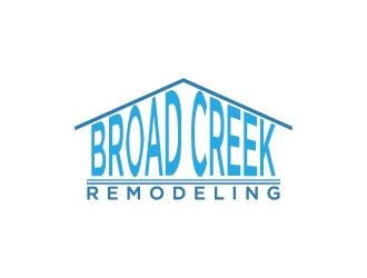 Broad Creek Remodeling logo design by bcendet
