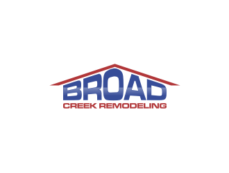 Broad Creek Remodeling logo design by sodimejo