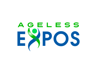 Ageless Expos logo design by AisRafa