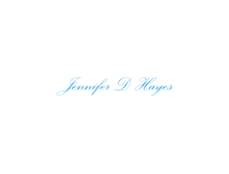 Jennifer D Hayes logo design by logitec