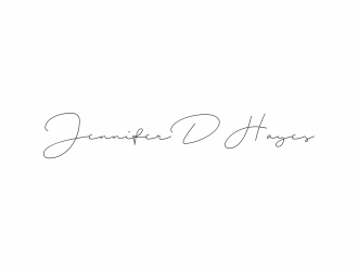 Jennifer D Hayes logo design by eagerly
