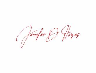 Jennifer D Hayes logo design by ammad