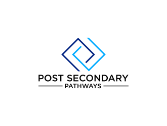 Post Secondary Pathways logo design by checx