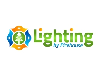 Lighting by Firehouse logo design by FriZign