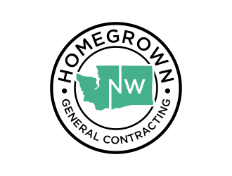 Homegrown NW General Contracting  logo design by ammad