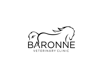 Baronne Veterinary Clinic logo design by CreativeKiller
