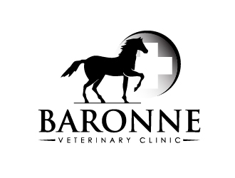 Baronne Veterinary Clinic logo design by Marianne
