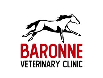 Baronne Veterinary Clinic logo design by LogOExperT