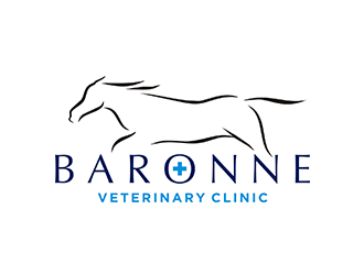 Baronne Veterinary Clinic logo design by logolady