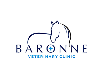 Baronne Veterinary Clinic logo design by logolady