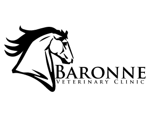 Baronne Veterinary Clinic logo design by AamirKhan