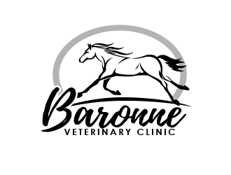 Baronne Veterinary Clinic logo design by THOR_