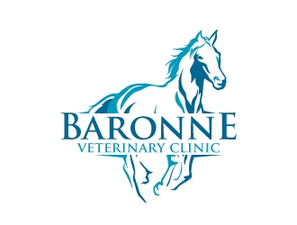 Baronne Veterinary Clinic logo design by aRBy