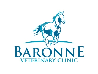 Baronne Veterinary Clinic logo design by aRBy
