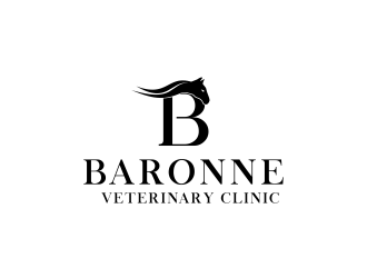 Baronne Veterinary Clinic logo design by FloVal