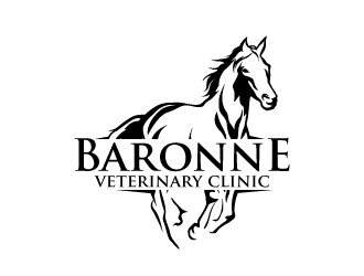 Baronne Veterinary Clinic logo design by aRBy