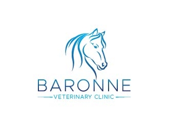 Baronne Veterinary Clinic logo design by usef44