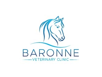 Baronne Veterinary Clinic logo design by usef44