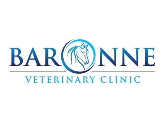 Baronne Veterinary Clinic logo design by usef44