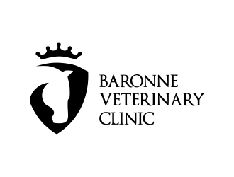 Baronne Veterinary Clinic logo design by JessicaLopes