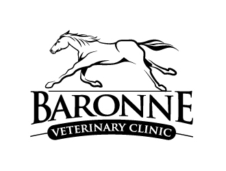 Baronne Veterinary Clinic logo design by aRBy