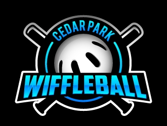 CEDAR PARK WIFFLEBALL logo design by LogOExperT
